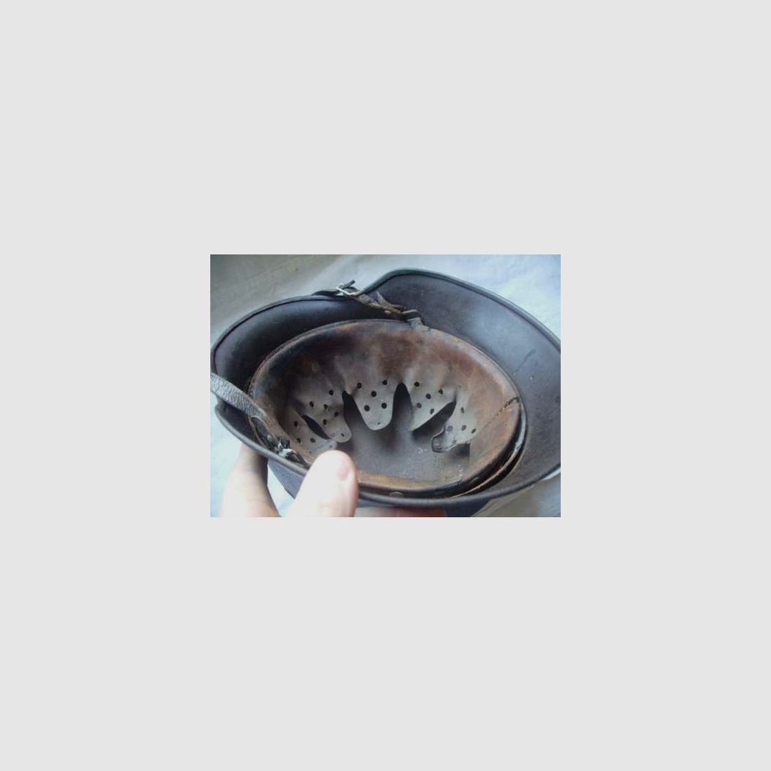 Original steel helmet M40 Luftwaffe from WW2