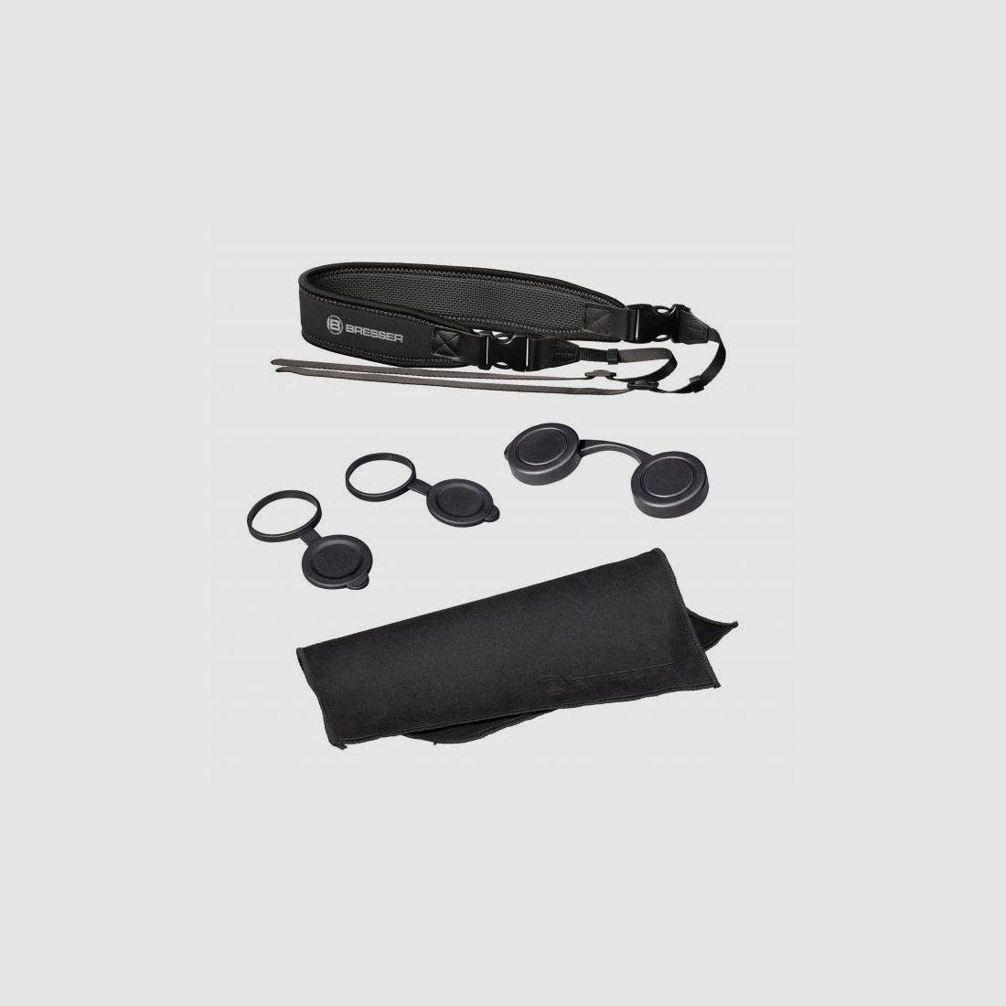 BRESSER 1721035 Pirsch ED 10x34 binoculars Phase Coating with case and strap