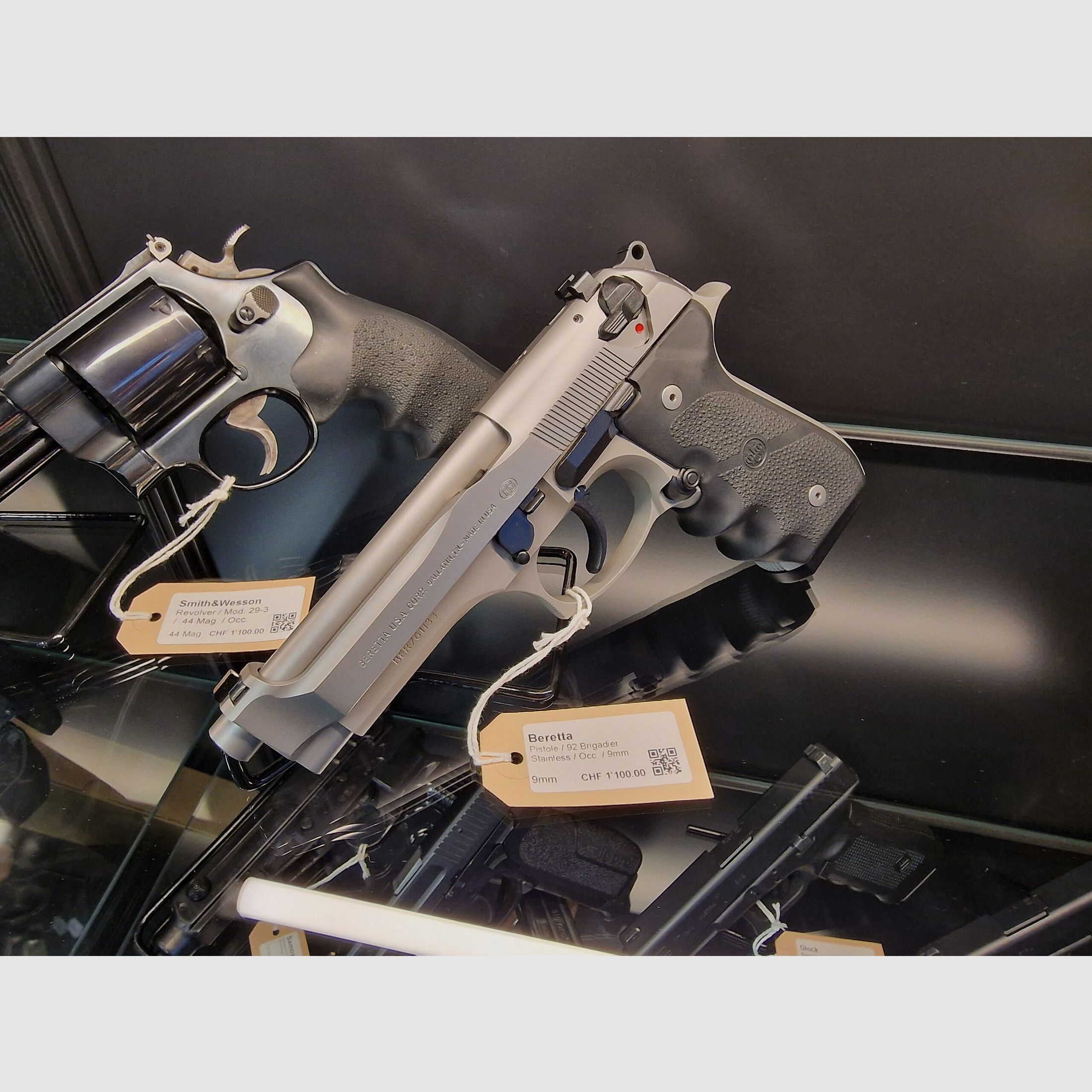 Beretta – Pistole / 92 Brigadier Stainless / Occ. / 9mm