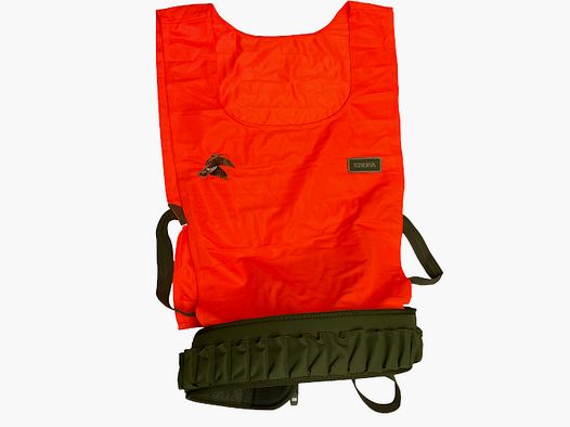 Riserva – Cordura Patronentas met Gilet Borduursel Beccaccia