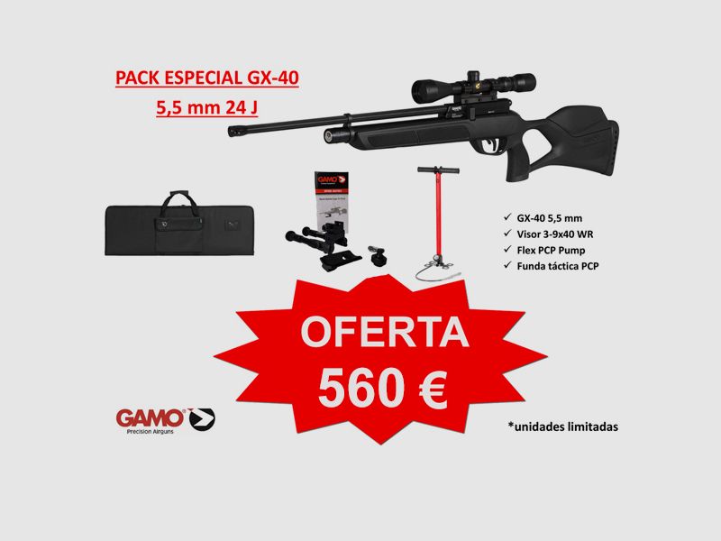 Speciale pack PCP-geweer GX-40 kal. 5,5, afbeelding 5 van 5