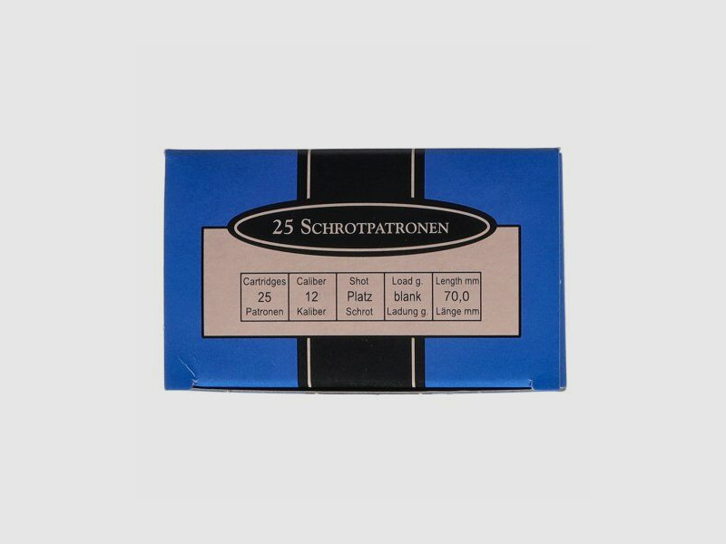 Pow-Ex blank cartridges cal. 12/70 (pack of 25)