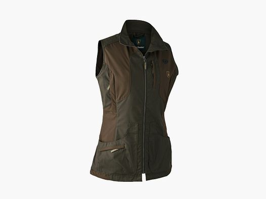 DEERHUNTER Gilet Lady Ann Verde Scuro