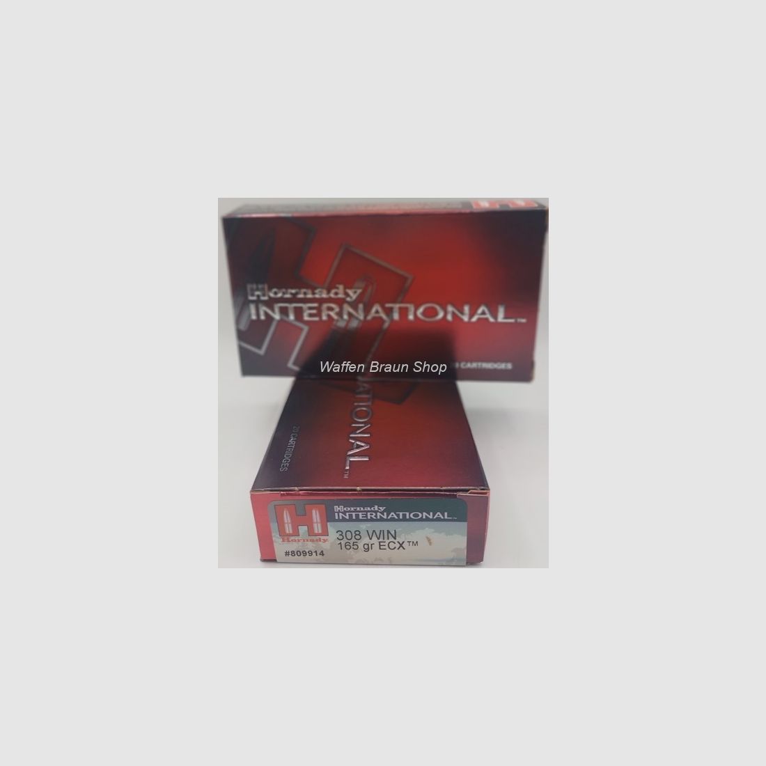 Hornady kal-. .308 Win 165 grain ECX 20 Stück