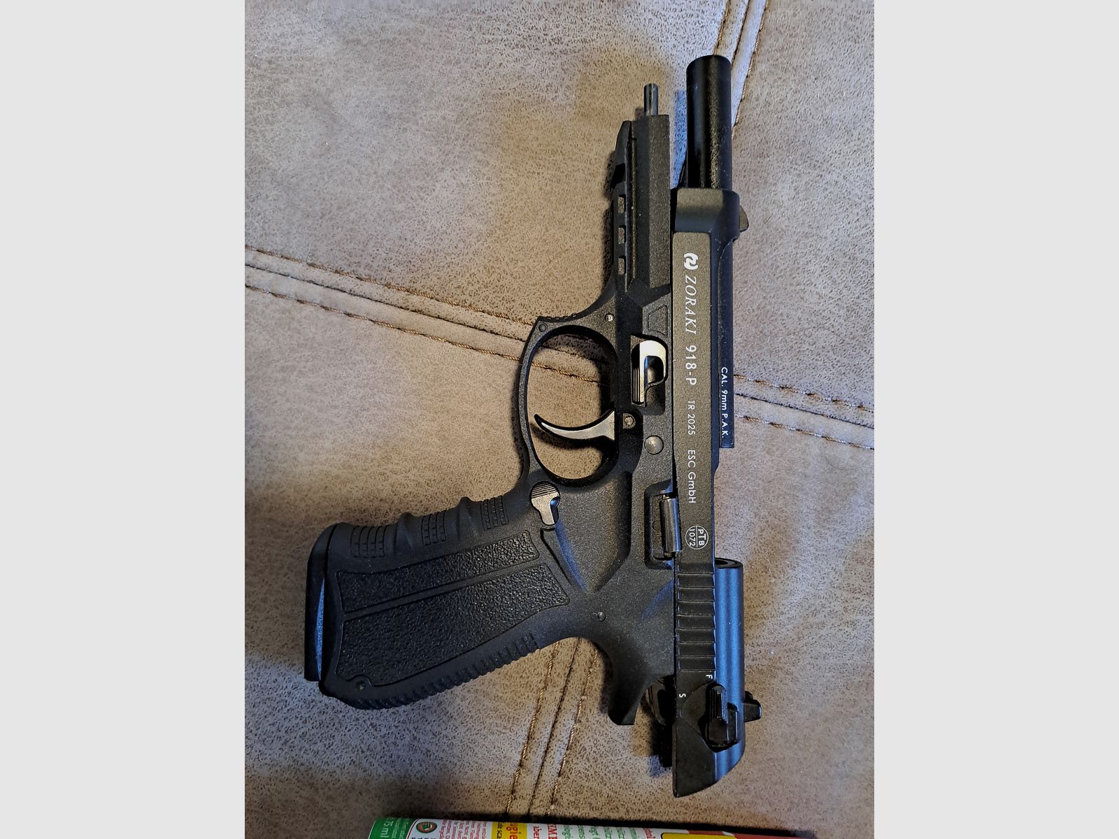 Schreckschuss Zoraki PtB 918-P CAL.9mm P.A.K.