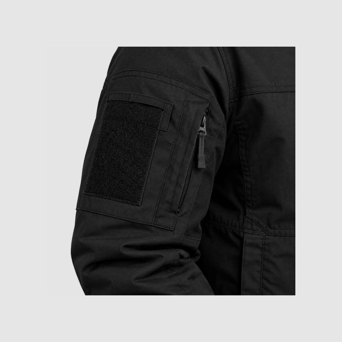 Kurze Fighter-Jacke schwarz 8 Taschen Ripstop M-3XL, Bild 14 von 17