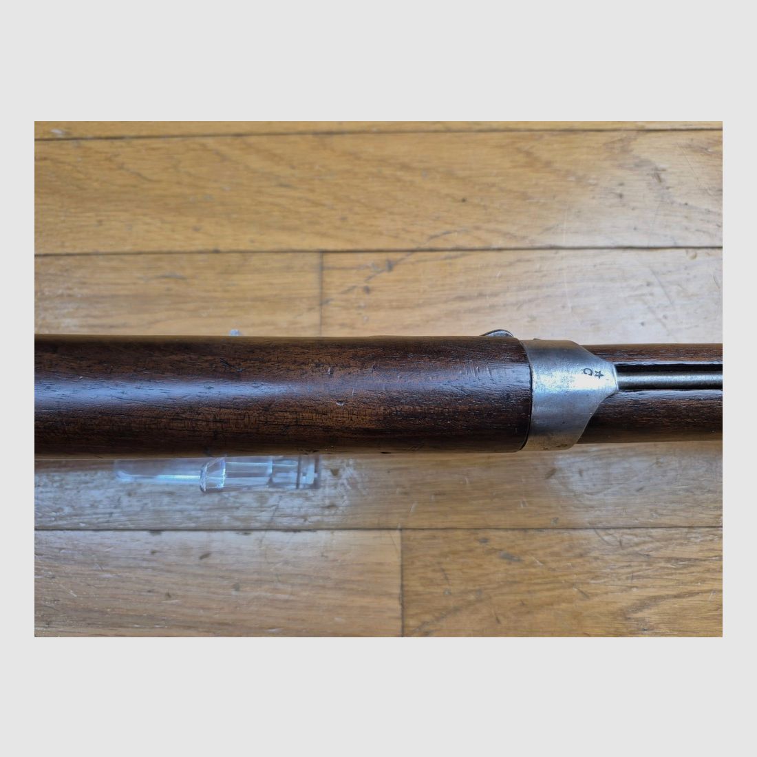 Sehr schönes Gewehr 1777 modifiziert AN IX – Sehr seltene Herstellung von 1807 (vor Russland) – Kaiserliche Manufaktur von St-Étienne – Homogene Stempel – Sehr schönes Holz – Ausgezeichneter Lauf – Rute nach Modell – Seltenes Zustand für eine seltene Waffe – TBE++, Bild 20 von 47
