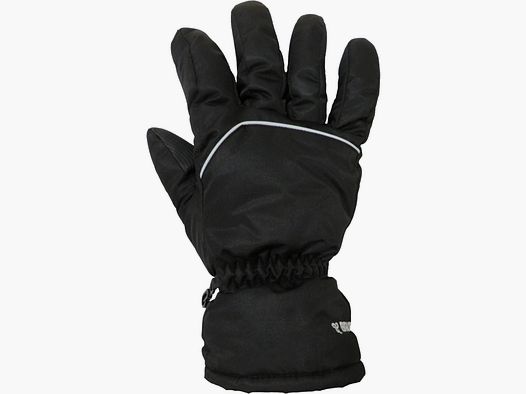 Brugi Taffetà Zwarte Gevoerde Winterhandschoenen