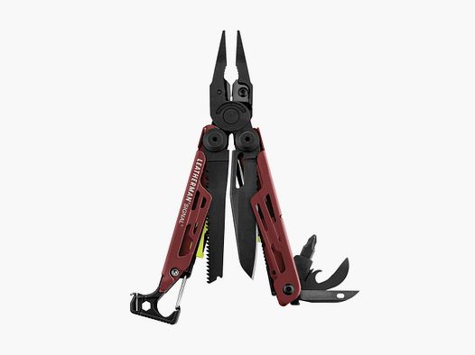 Leatherman SIGNAL Crimson, Molle Holster, Schwarz, L