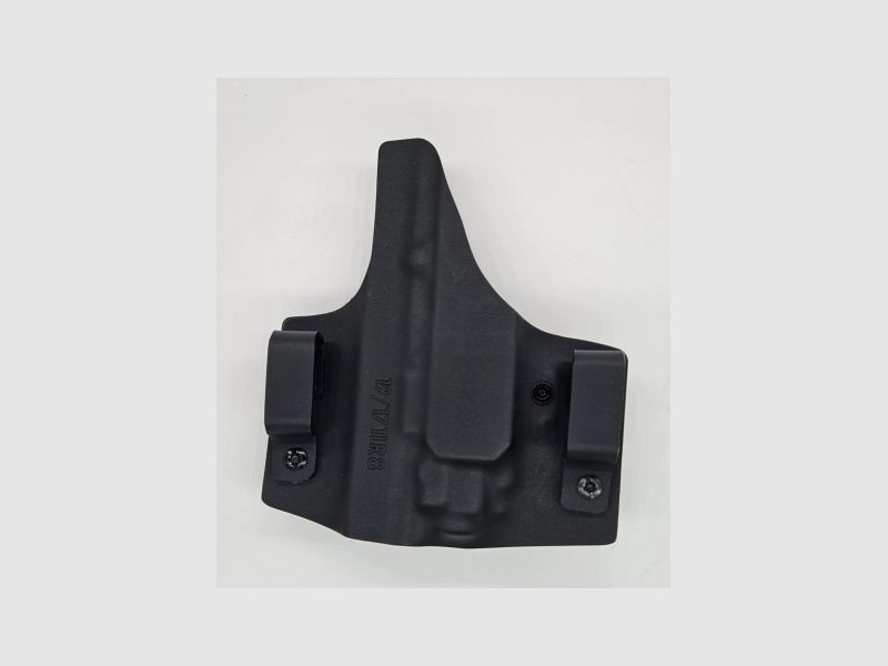 OWB-Holster für GLOCK 17/19 + TLR8 Taschenlampe elegant Kydex außen, Bild 1 von 5