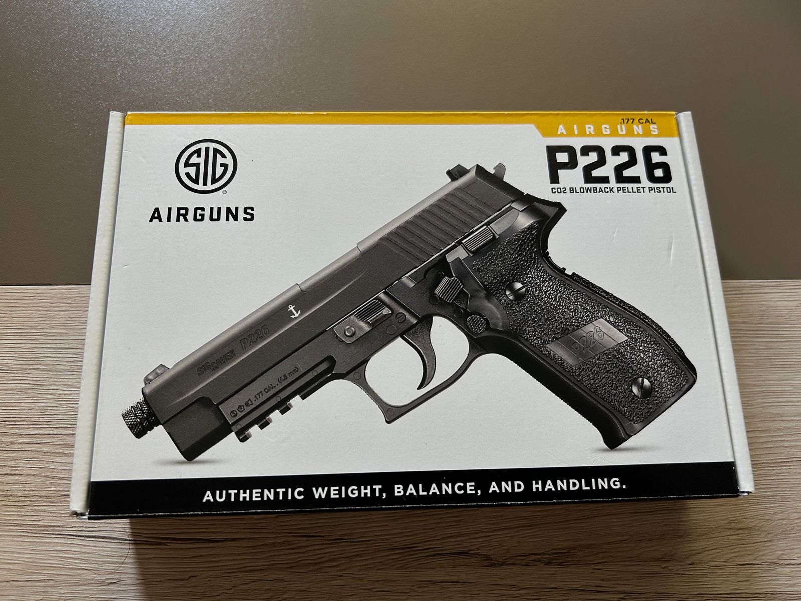 Sig Sauer P226 CO2 Pistole 4,5mm Diabolo BlowBack