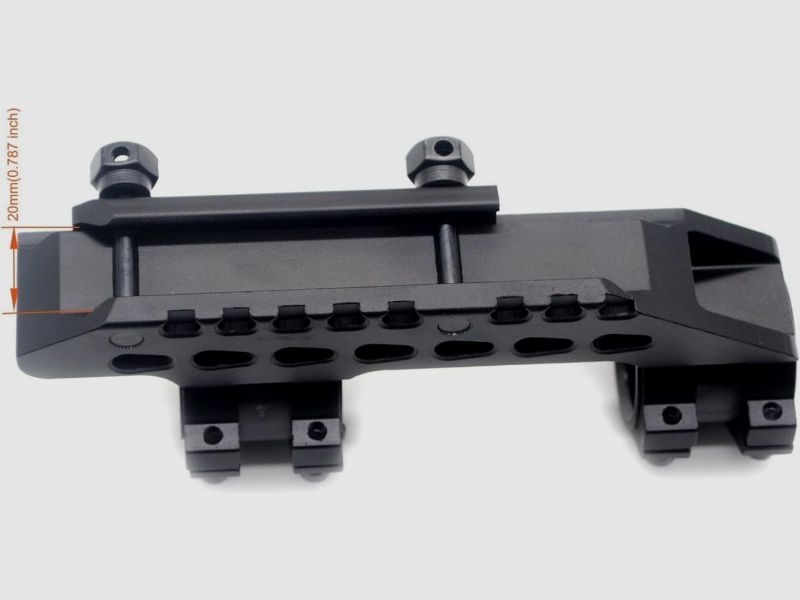 Montage Ringe für 25,4 / 30 mm Durchmesser / für 20 mm Picatinny Schiene