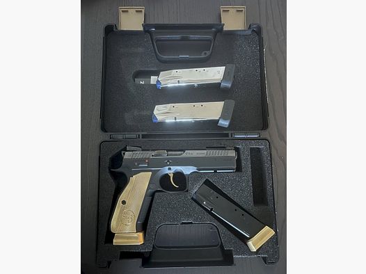 CZ Shadow 2 Gold Digger Special Edition, 9mm Para