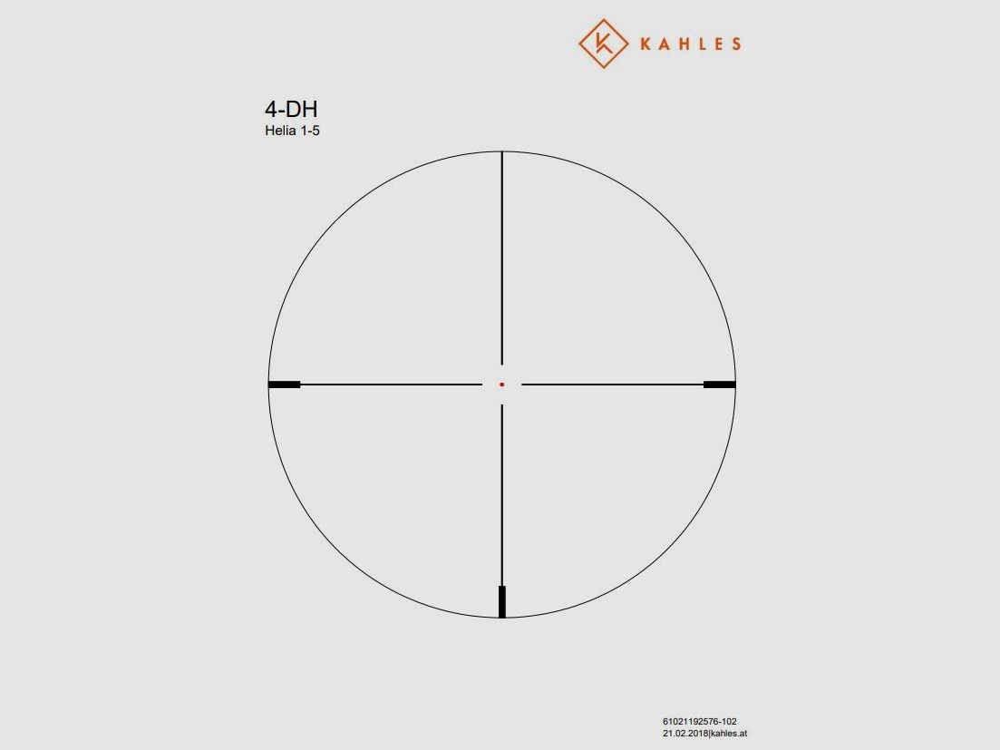 Kahles cannocchiale Kahles Helia 1-5x24i SR 4-DH, immagine 3 di 3