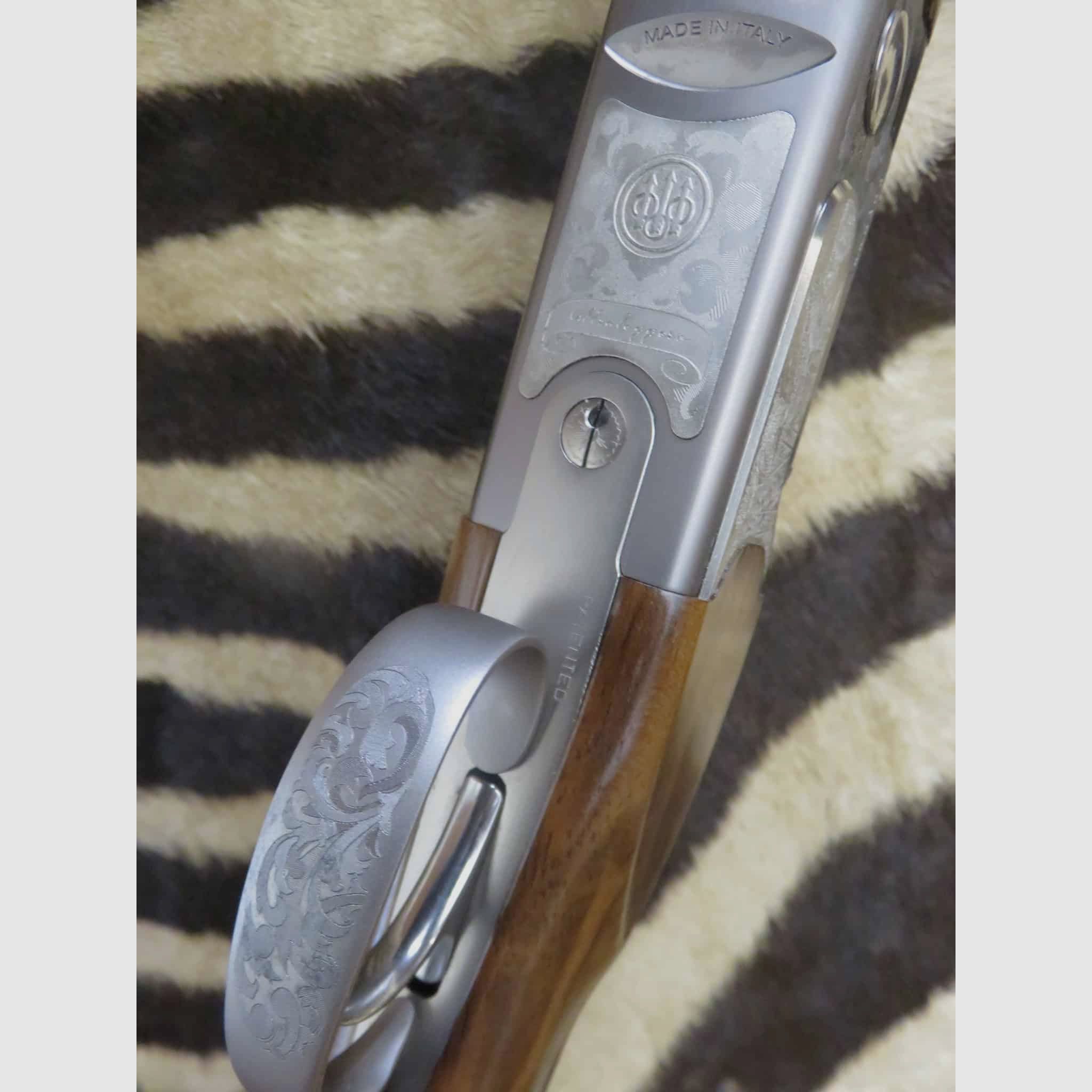 Flinte BERETTA Ultraleggero Silver Alu Kal.20/76 Läufe 71 cm 5 Chokes – Waffenkoffer, Bild 6 von 12