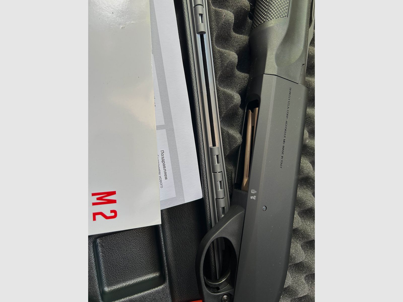 Benelli M2 ComforTech Black Flinte semi-automatisch 20/76 - 66cm *NEU* Zelfladende flinte semi-automatic shotgun 