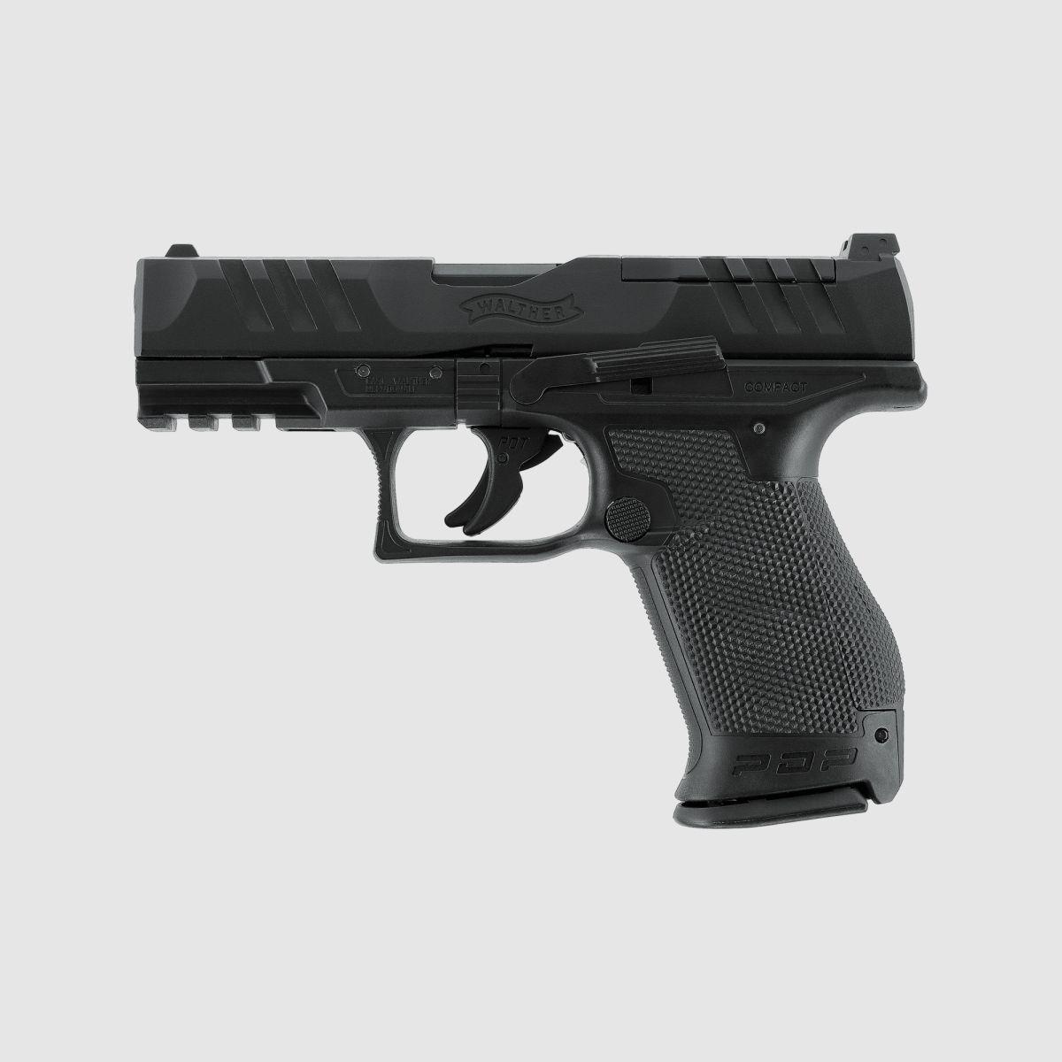 Walther PDP Compact 4" CO2 Airsoft Pistool Optics Ready in Zwart | Umarex