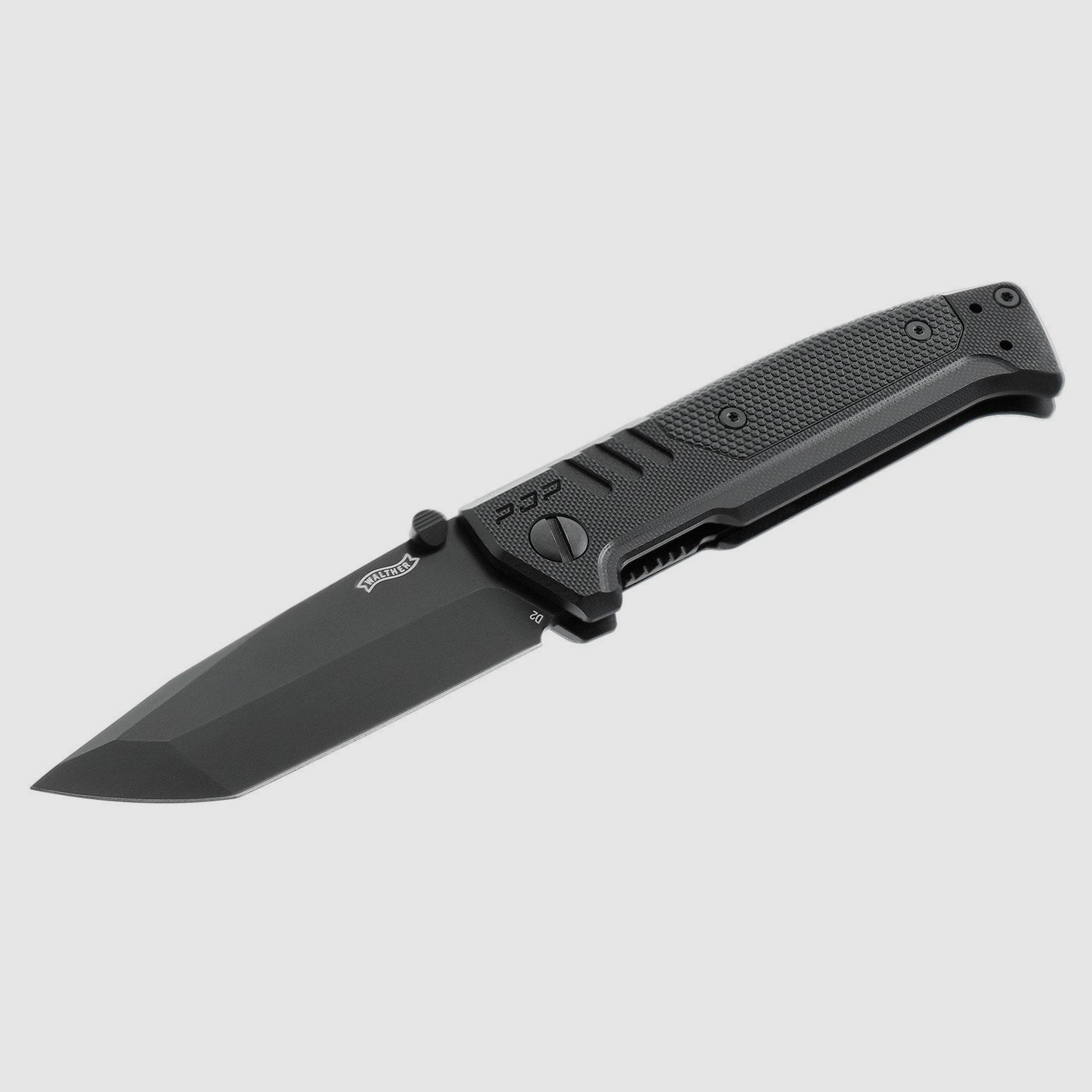 Umarex 5.0881 Messer Walther PDP Tanto Folder plain, schwarz, Bild 2 von 3