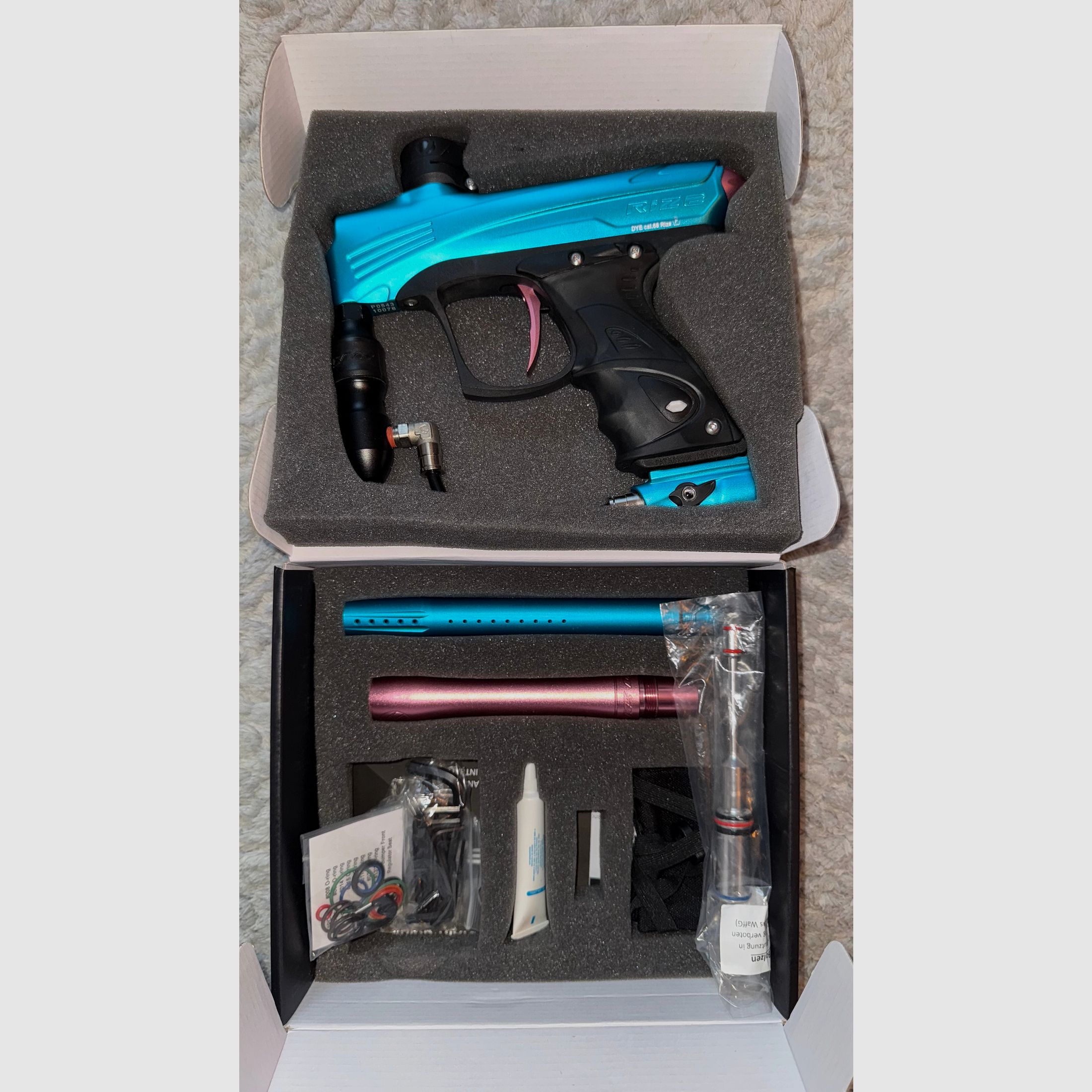 DYE RIZE CZR - Einmal benutzt - Preis verhandelbar
