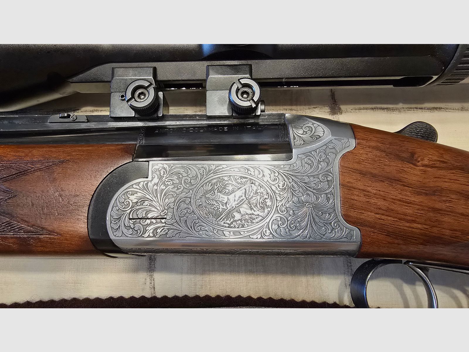 Antonio Zoli BBF Bockbüchsflinte Bavaria Z95 .30-06 12/70 incluant Zeiss Victory HT 3-12x56