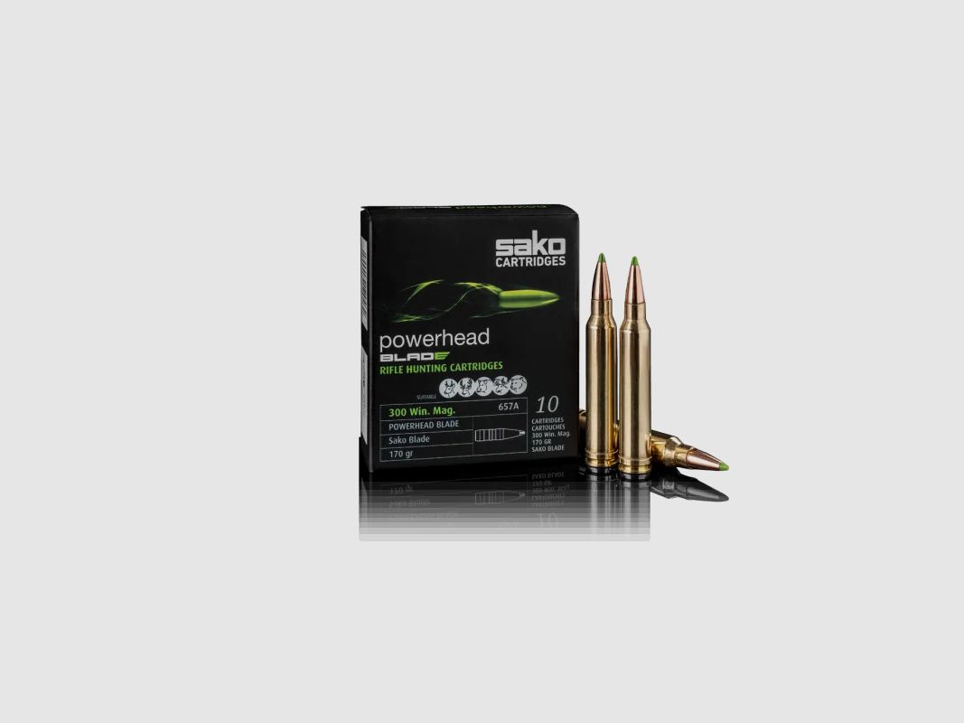 Munición para rifle Sako Powerhead Blade 6,5x55 SE