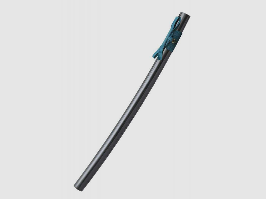 Shikoto Hammer-Forged Longquan Master Teal Katana handgeschmiedet