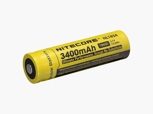 Nitecore Li-Ion battery 18650 3400mAh NL1834