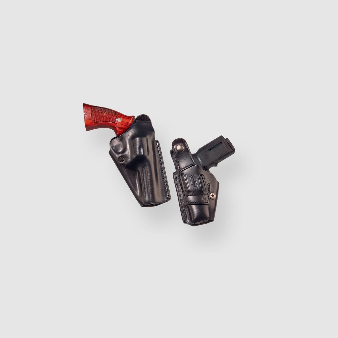 SICKINGER Holster (Leder) f. Glock 26/27/28 62379 -Expert schwarz