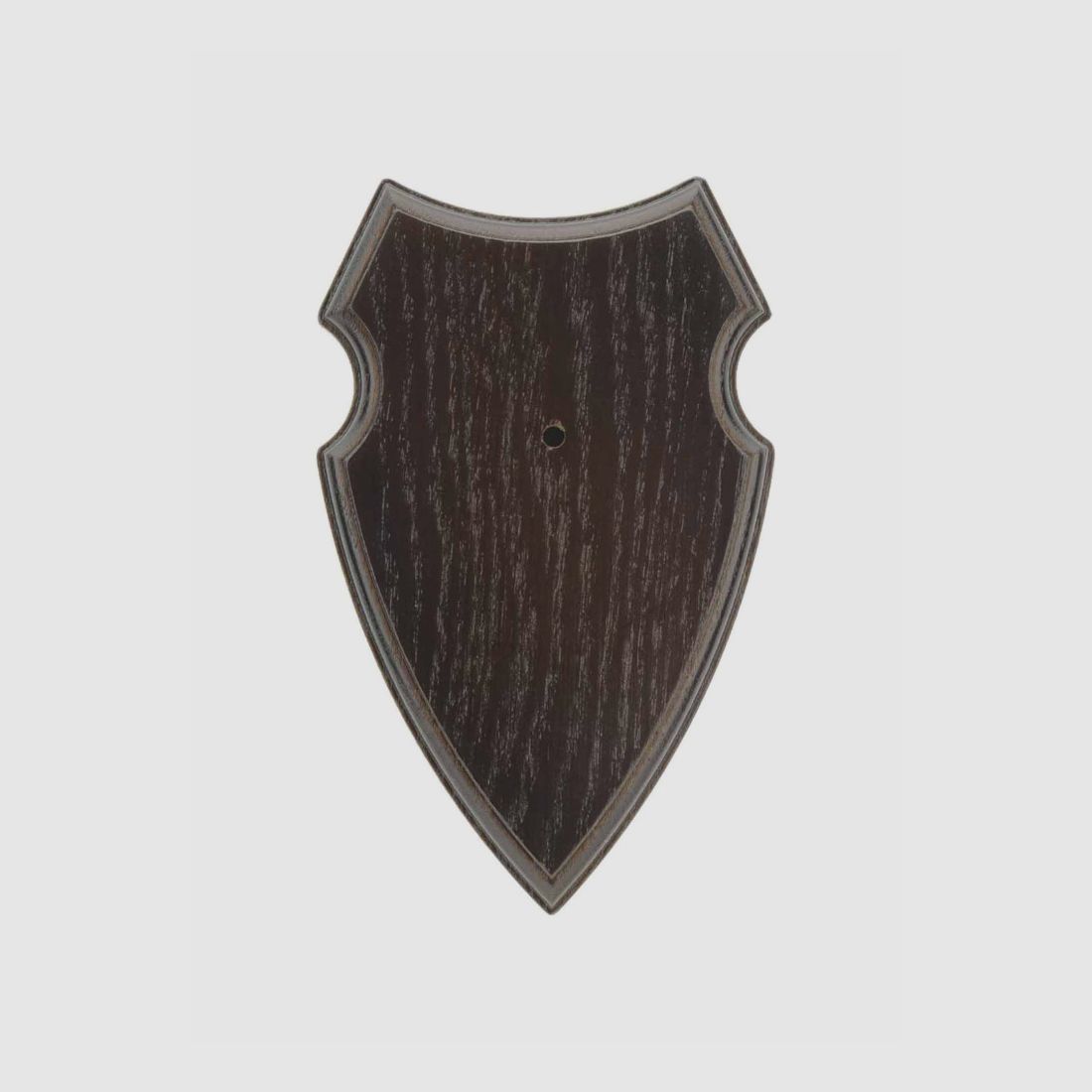 EUROHUNT Piastra Trofeo Cervo Quercia N°3 19x12 cm - Supporto Mascella Colore Scuro, immagine 1 di 3