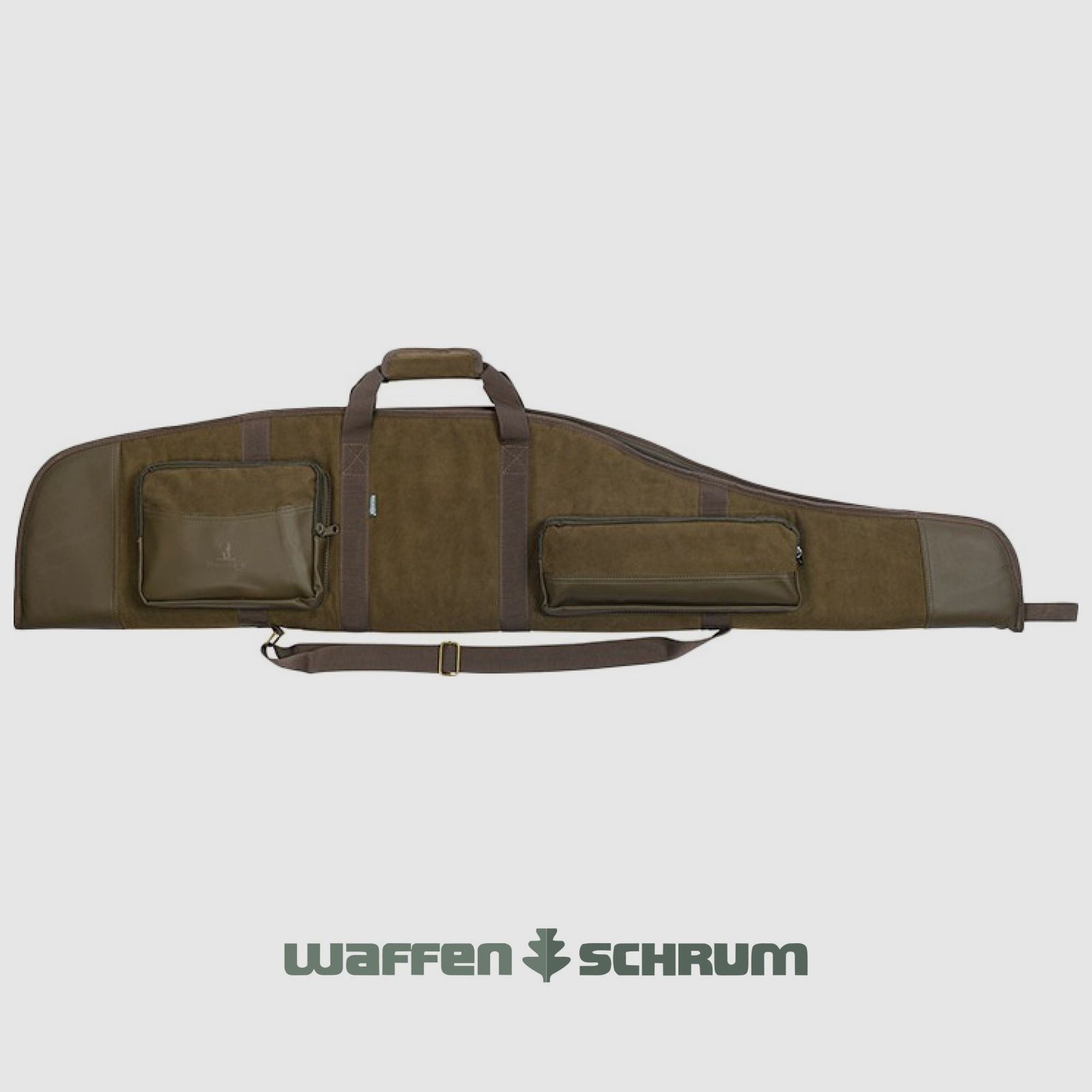 Percussion Büchsenfutteral Rambouillet 2 aufgesetzte Taschen