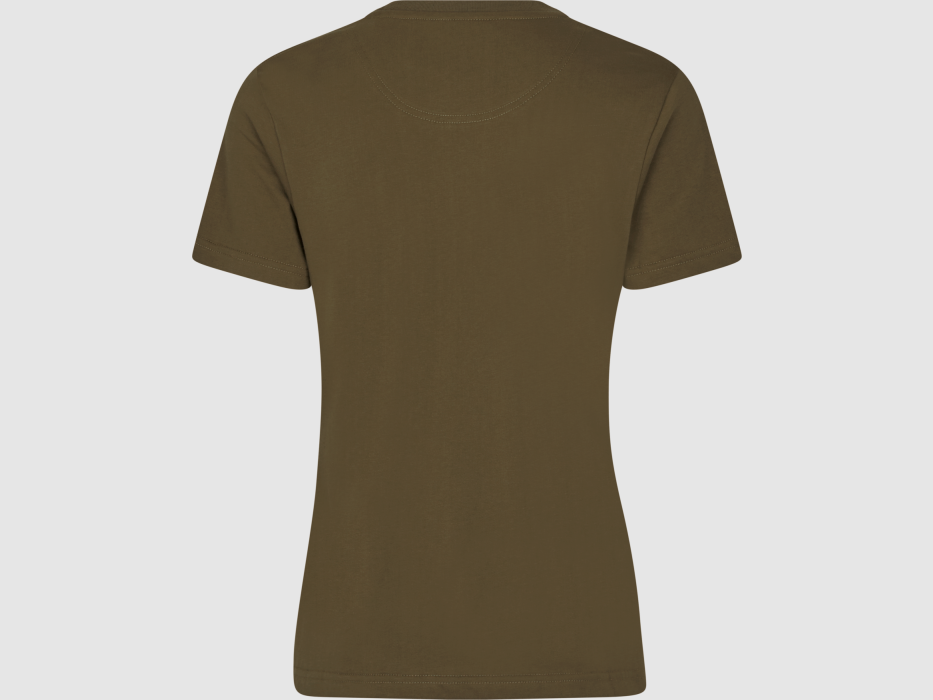 T-shirt da donna Seeland Deer On Line - Military Olive (405200037), immagine 2 di 6