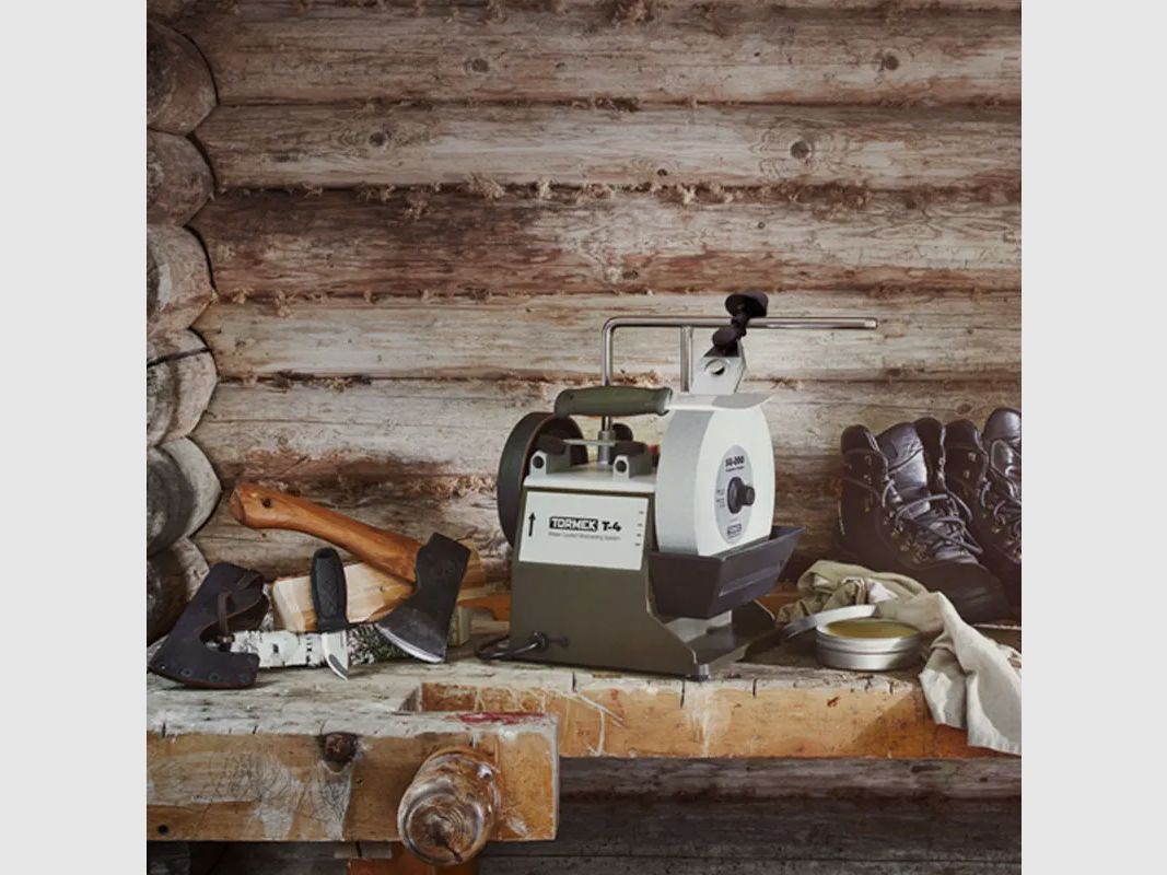 Tormek máquina de afilar húmeda T4 Bushcraft