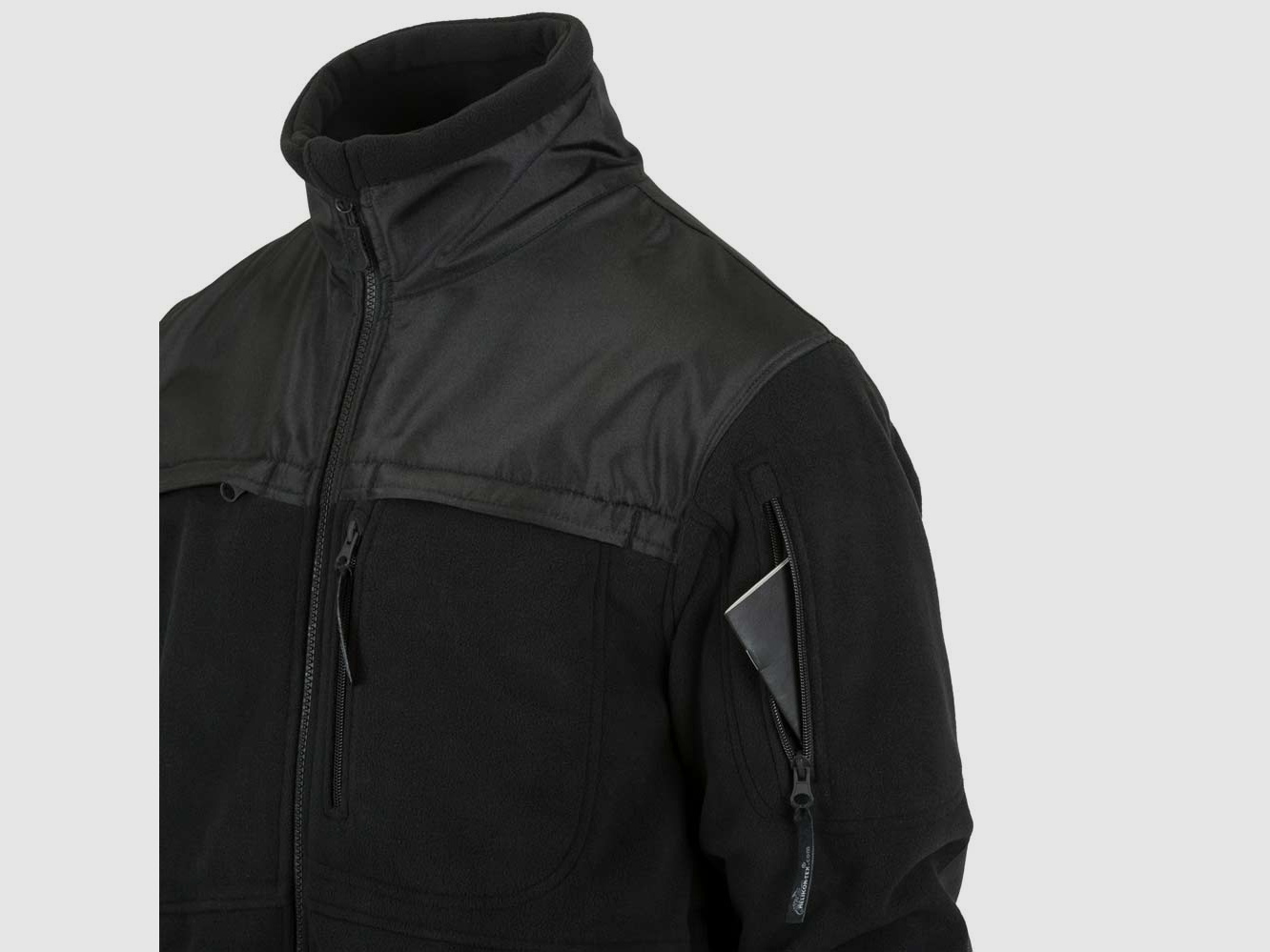 HELIKON-TEX DEFENDER DUTY FLEECE JACKE SCHWARZ