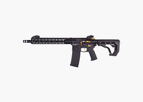 GP R15 FREYA HEXAGON Skeleton 12,5" gen.2 M-LOK Schwarz/Gold S-AEG Frei ab 18 Jahren -F- | Delta Armory