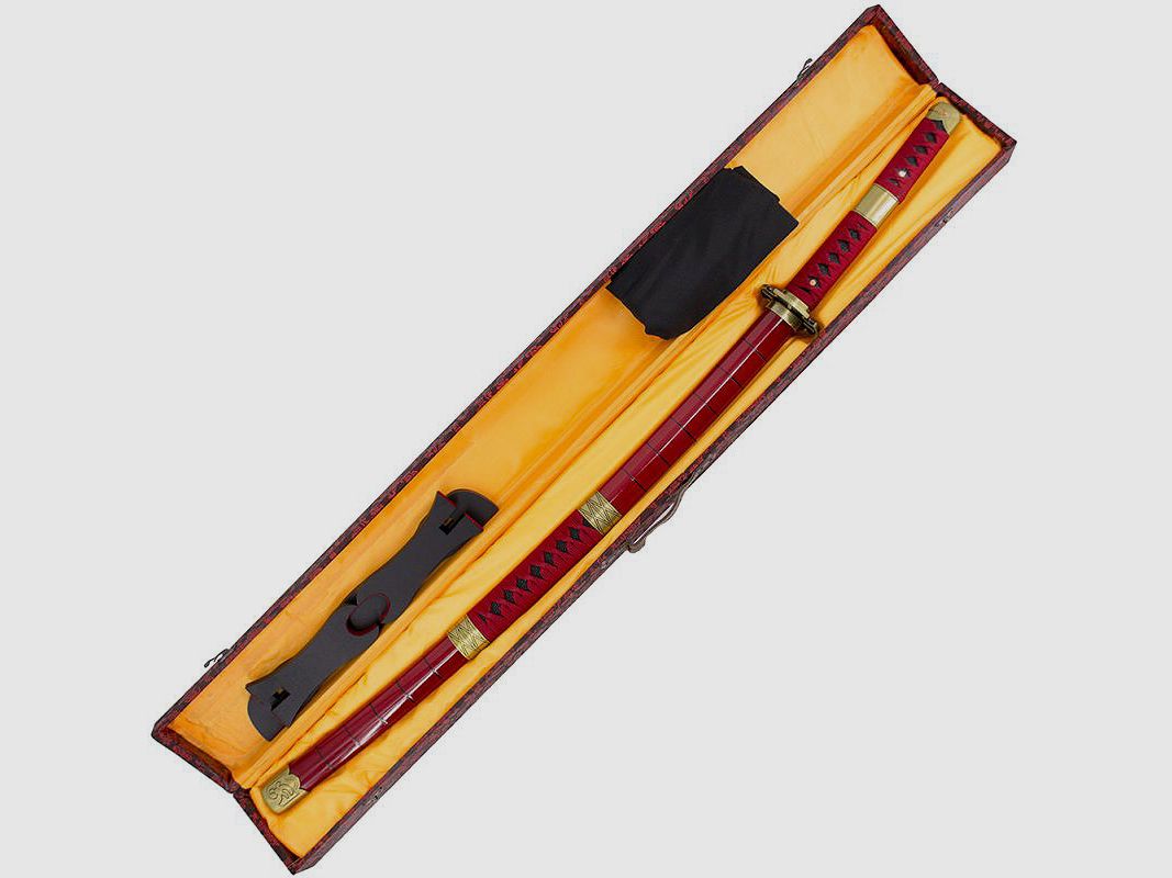 One Piece Sandai Kitetsu Zoro Katana inklusive Box