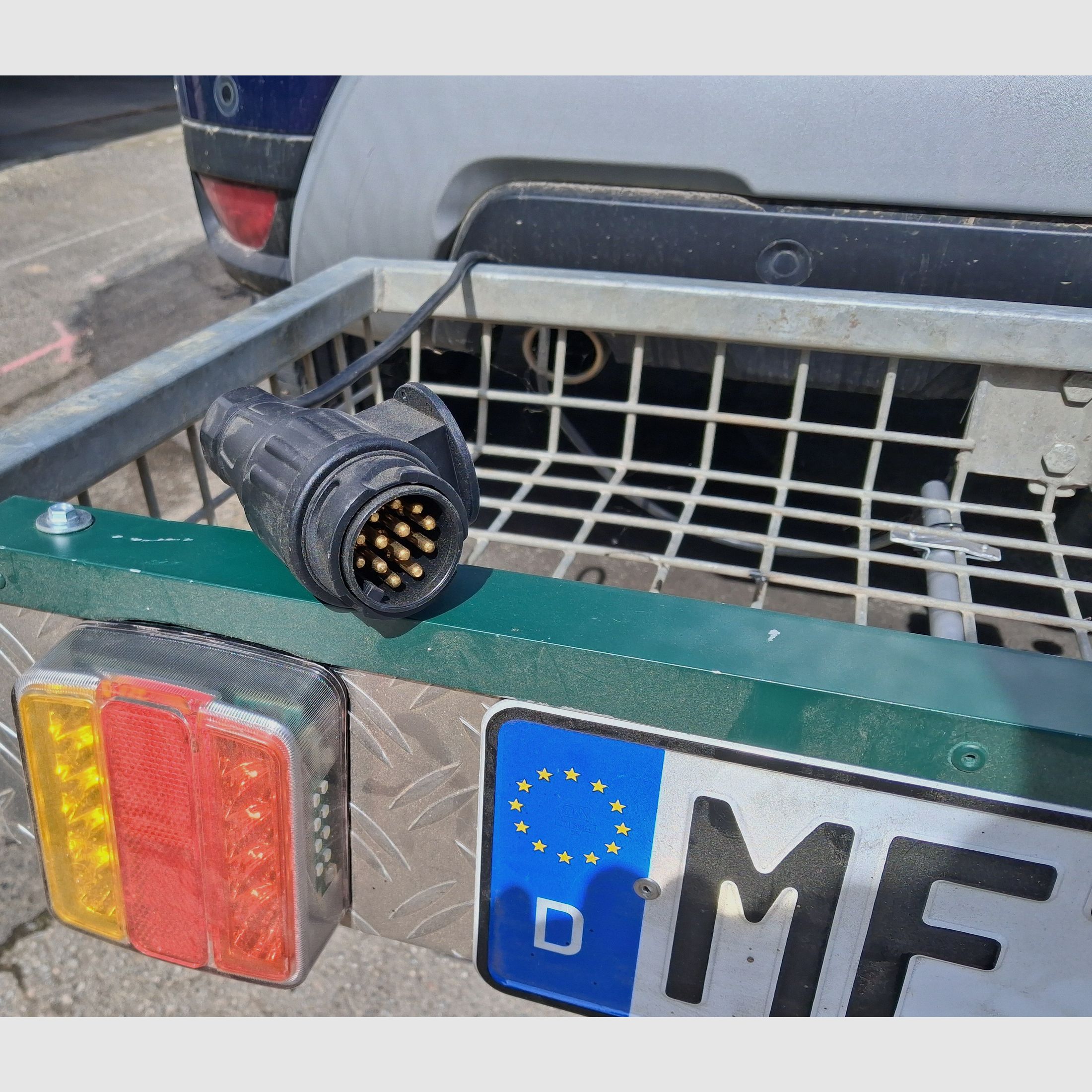 Hack Pack -used- with LED lighting and license plate tread plate