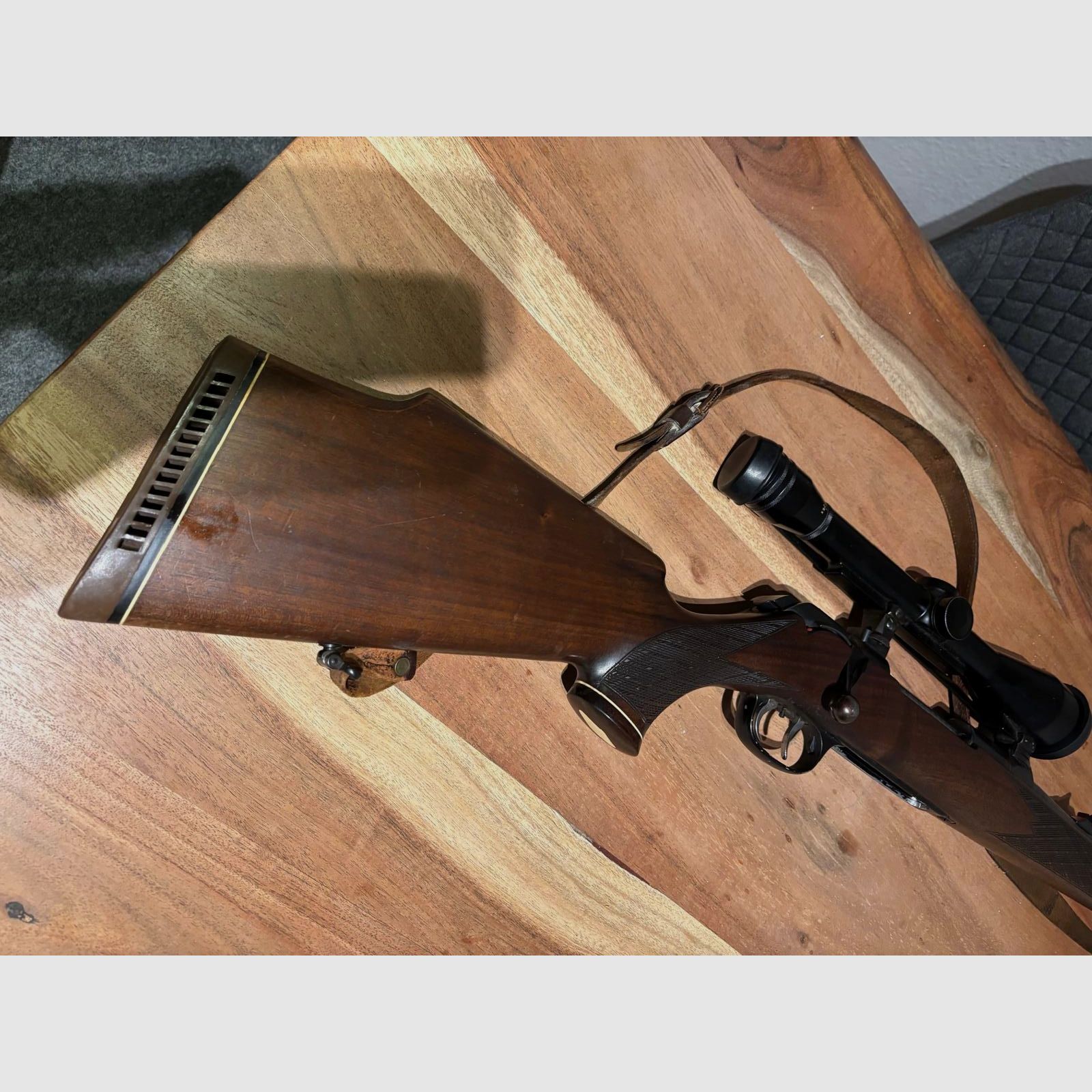Krico 700 repeating rifle 7x64 repeater + optics + magazine