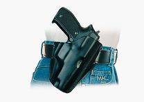 SICKINGER Holster (Leder) f. Glock 17/22/31/37 62414 -FBI Lightning schwarz