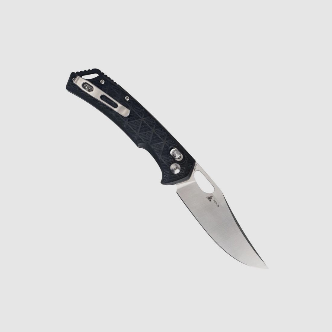SRM-MESSER CLIP POINT MIT SCHWARZEM GRIFF, Bild 2 von 3