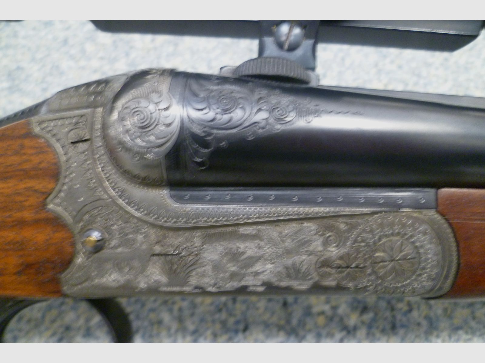 Breech-loading shotgun Bühag 12/70 & 8x57IRS