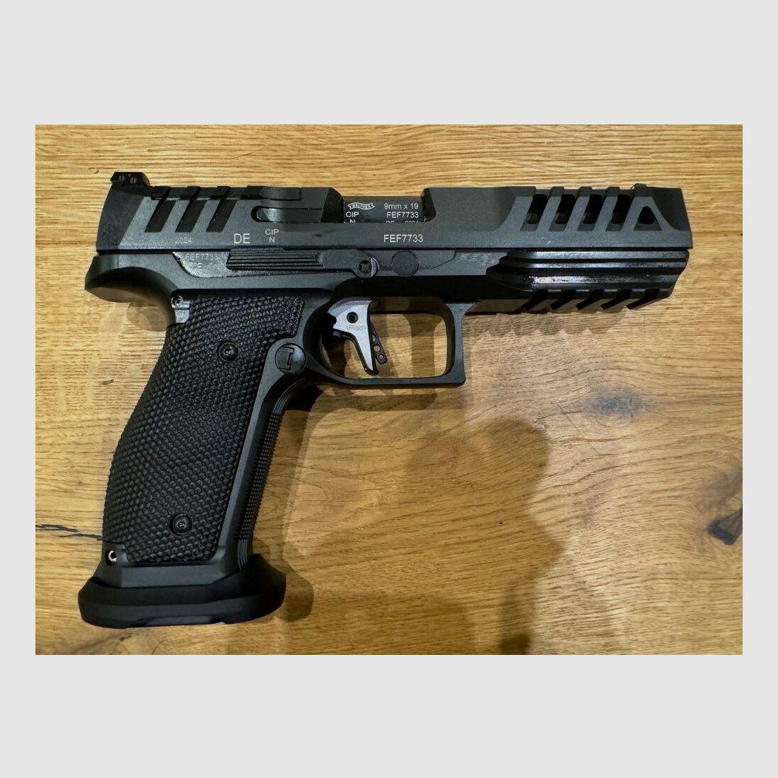 Walther PDP Steel Frame Full Size Match 5 Zoll