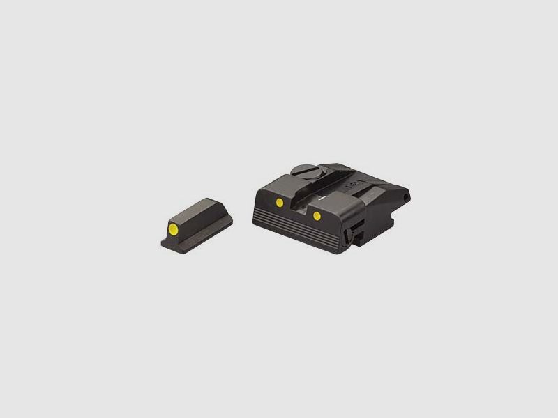 Zestaw celowników LPA Sights Luminova Mikrometervisier - SPL15WA