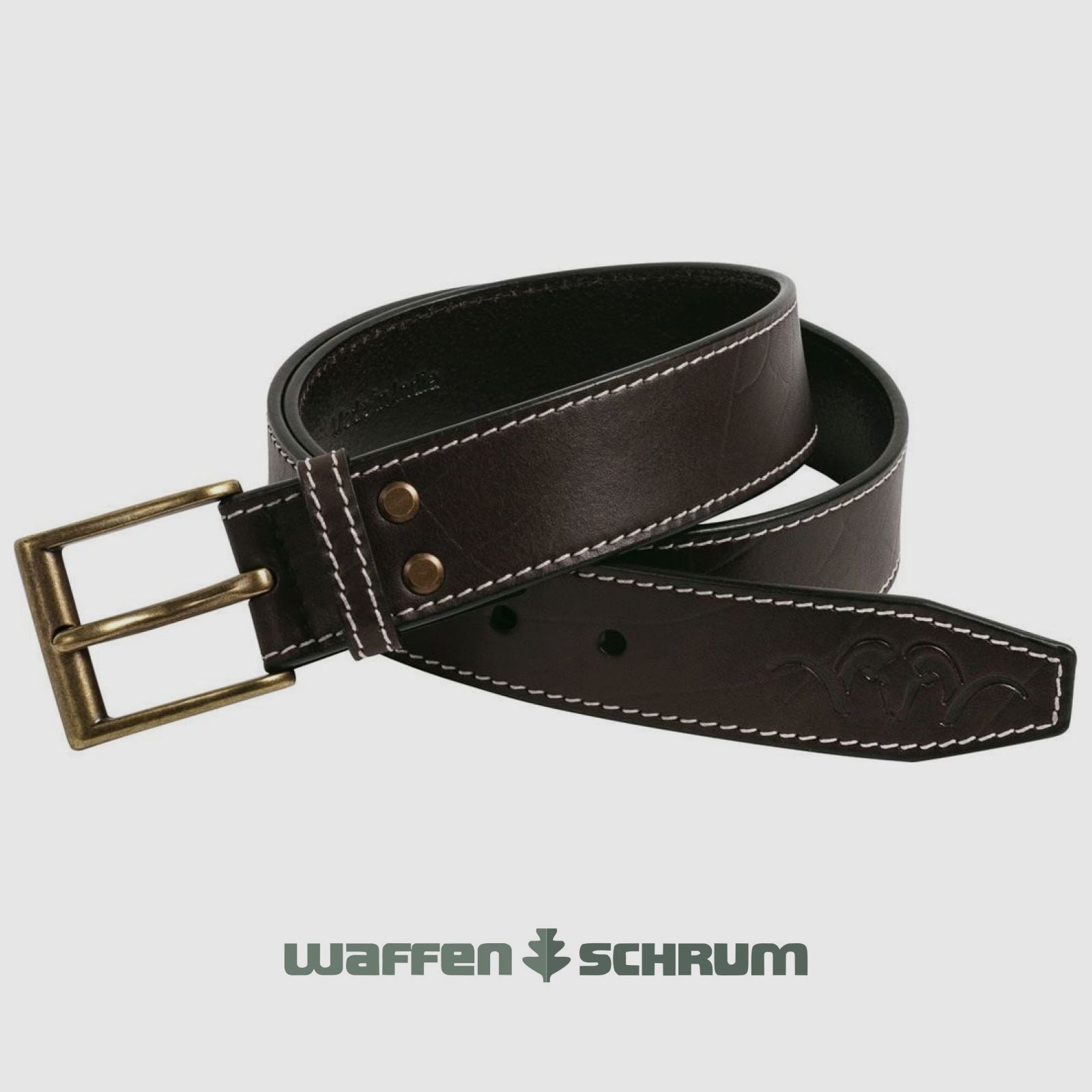 Blaser leather belt 221 cognac