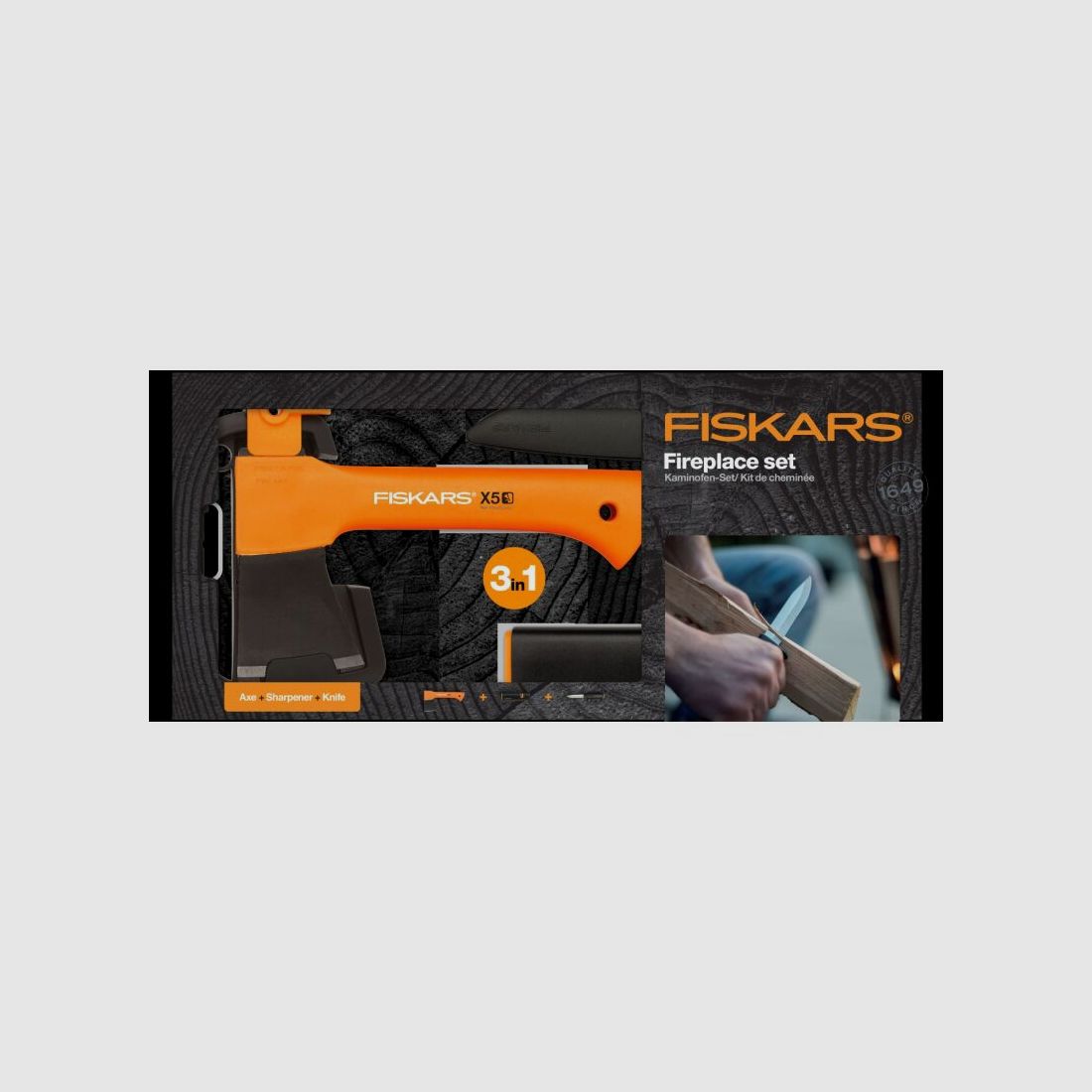 Fiskars Fireplace Set X5
