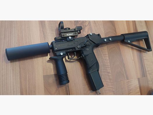 ZORAKI 925 mit MP-Umbau-Kit 9 mm P.A.K. (PTB 1005) Schreckschuss keine Walther Glock HW94 Colt