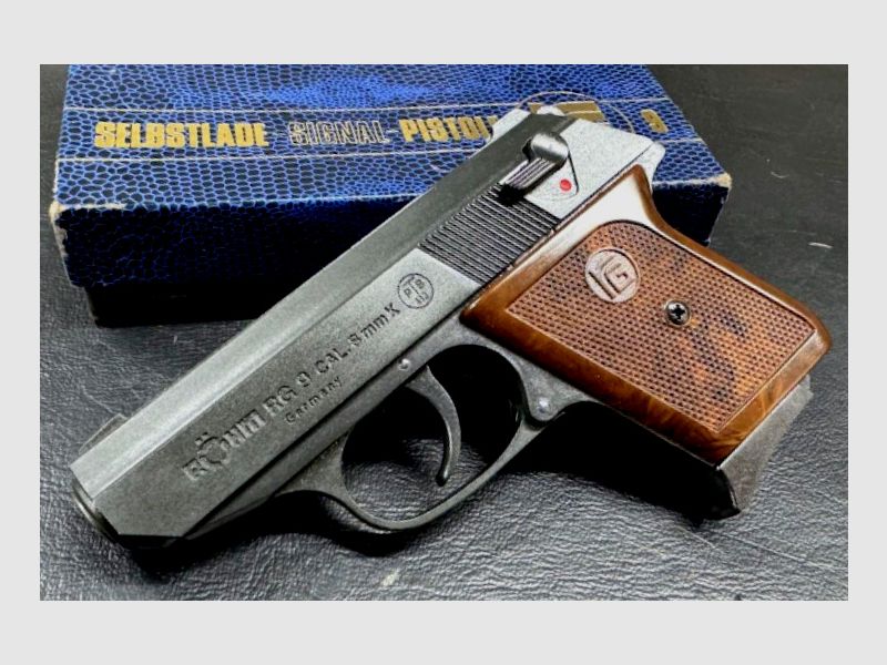 Röhm RG9 blank firing pistol (8 mm K., PTB 413) RG 9