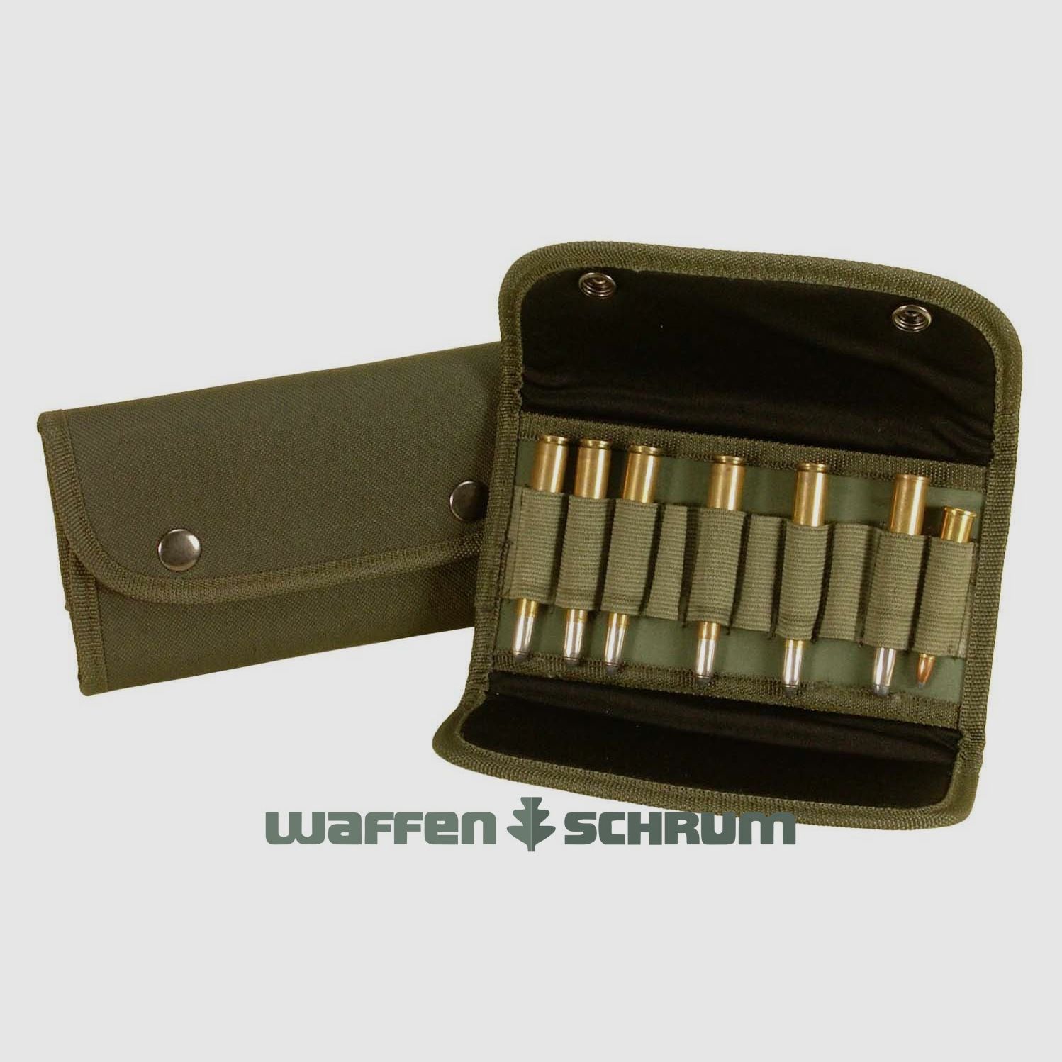 Patronenetui Cordura Leinen 10 Kugelpatronen