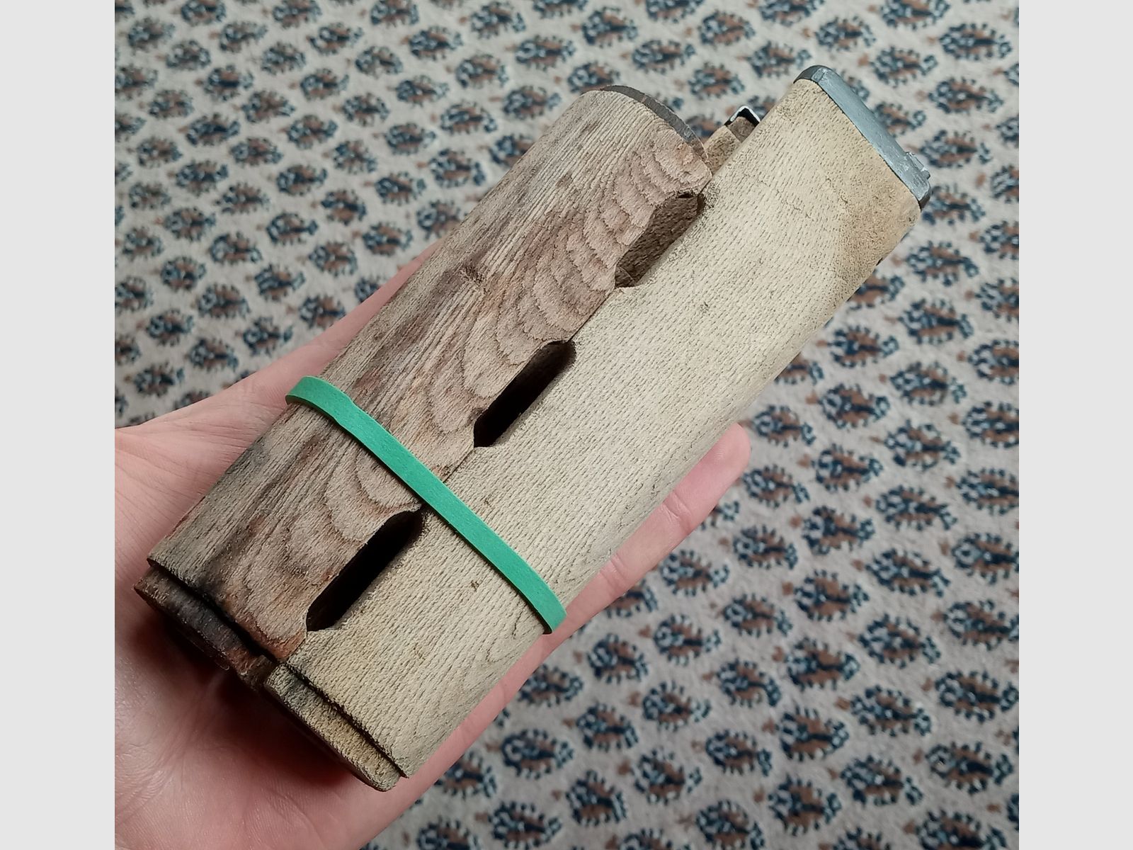 #3 Ghostly M70 Handguard / Zastava Yugo AK Foregrip incl. Steel Ferrule  // probably also suitable for LCT