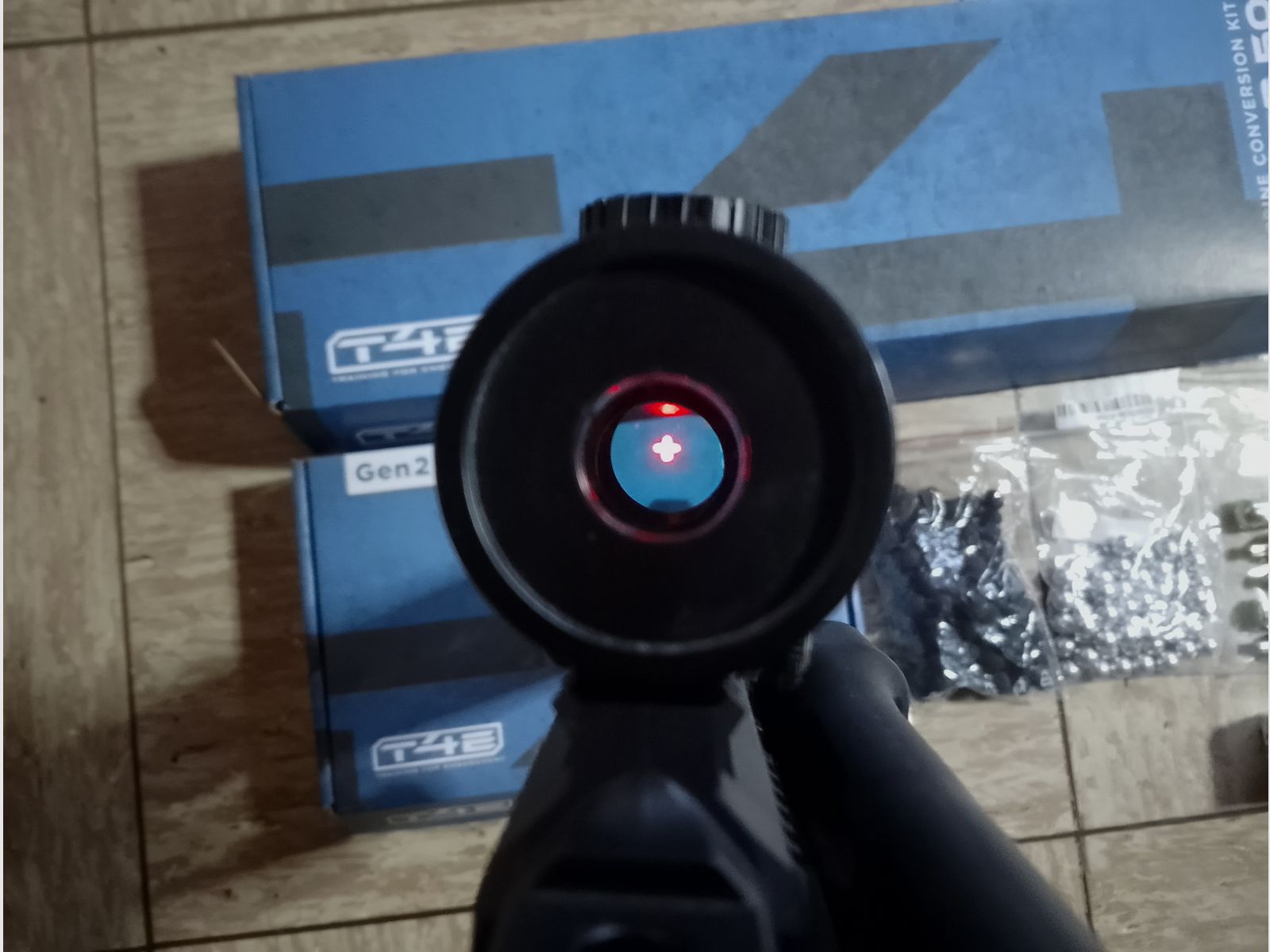 Neu T4E RAM HDR50  Tr50 gen2 + Carbine Conversion Kit+ Alu kugeln + Rubberballs .50 + Flashlight + CO2 Kapseln+ Visier Ovp 