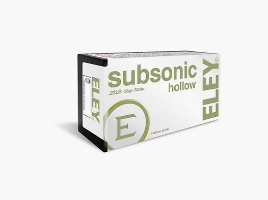 22 LR ELEY Subsonic